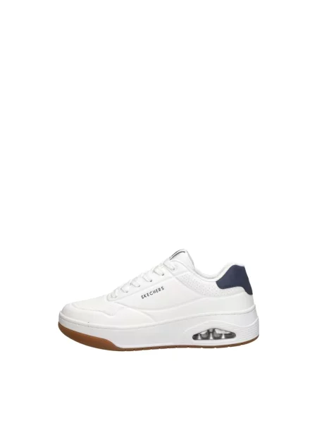 Sneakersy Skechers skórzane białe