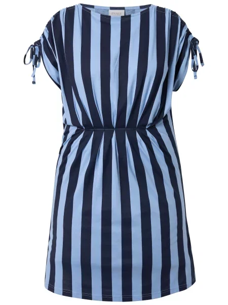 Ulla Popken Tricou bleumarin / deschis albastru