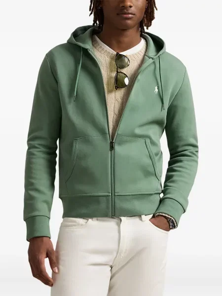 Șapcă Polo Ralph Lauren din fleece cu dungi cu volane albastru