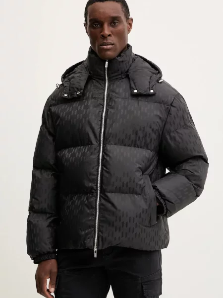 Karl Lagerfeld geacă de iarnă negru