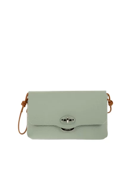 Torebka Zanellato skórzana zielona