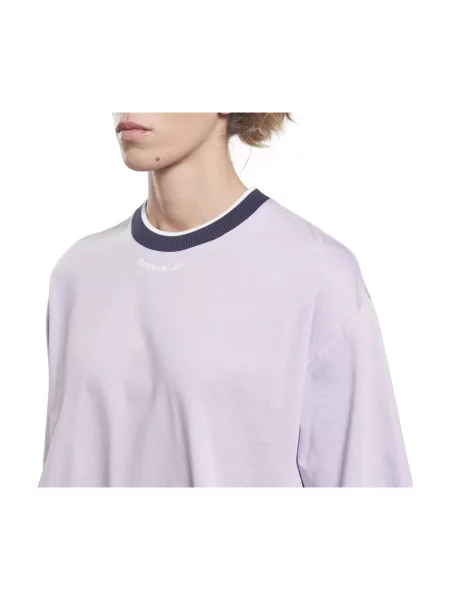 Majica Reebok Sport ljubičasta