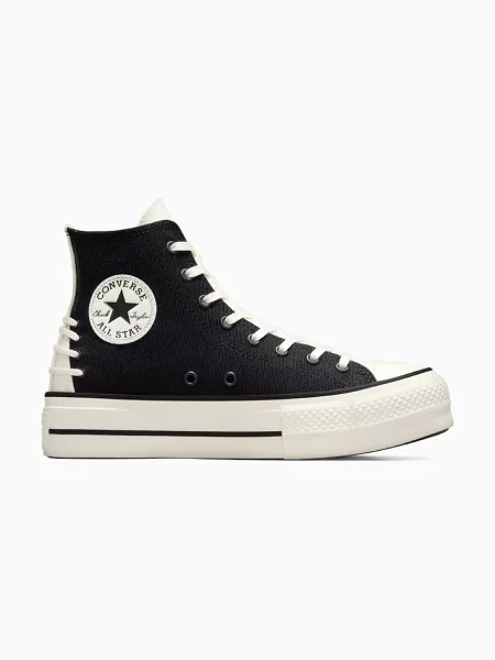 Високи кецове Converse Chuck Taylor All Star Lift черно