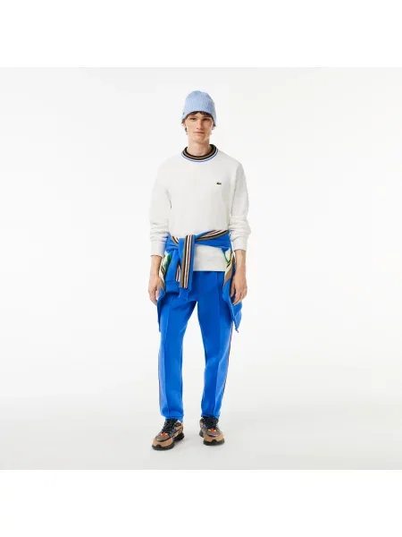 Lacoste Spodnie Dresowe Made French czerwone