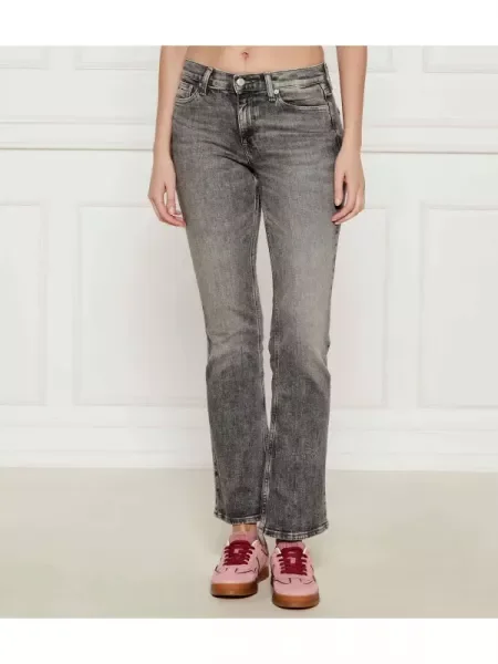 Tommy Jeans Blugi MADDIE | flare fit gri