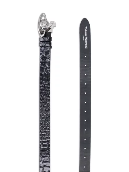 Cu centură curea Vivienne Westwood negru