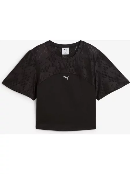 Koszulka Puma Lace ciemny XS czarny