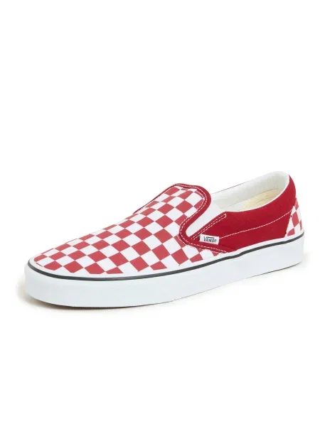 Tenisky Vans Classic Slip On Červená bílé