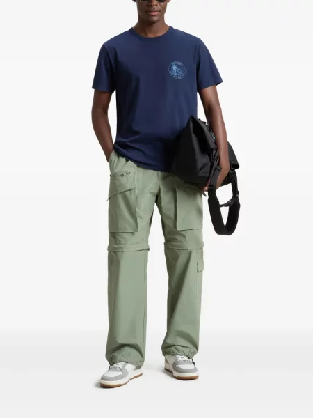 Tricou Woolrich cu imagine albastru