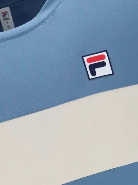 Τένις μπλούζα Fila μπλε
