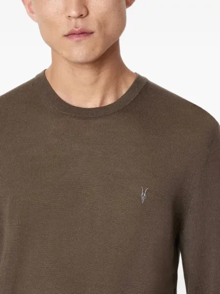 Pulover Allsaints de lână verde