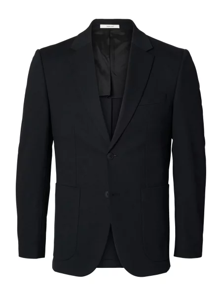 SELECTED Sacou SLMLOMAIR' negru