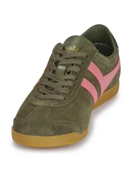 Pantofi Gola din piele de căprioară kaki