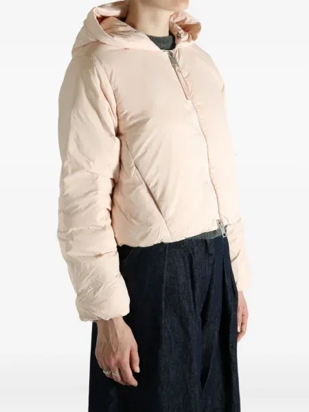 Bunda Canada Goose s kapucí růžová