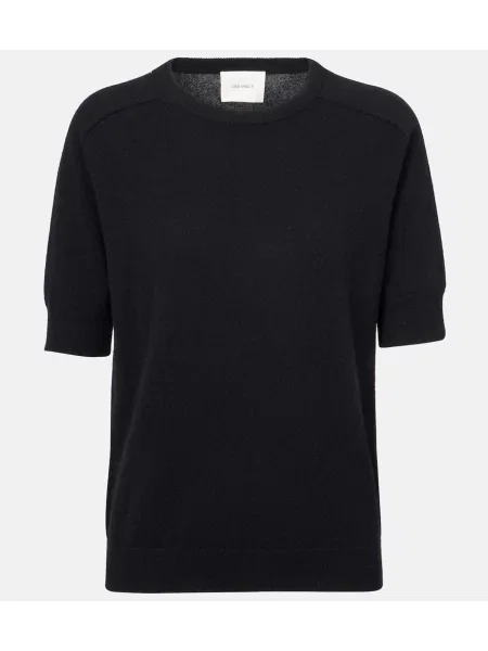 Tricou Lisa Yang din cașmir negru