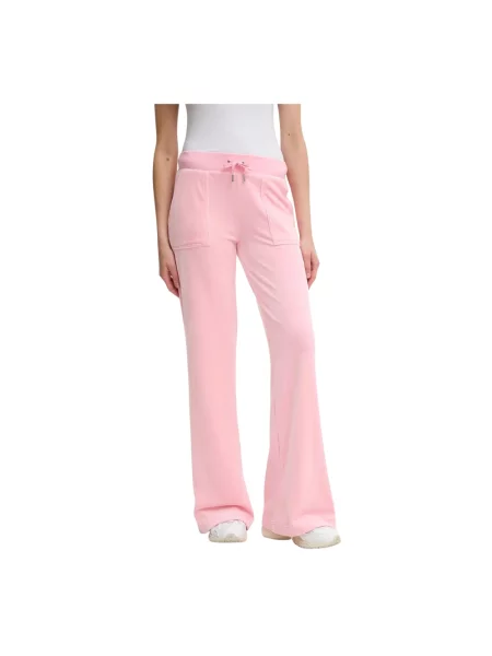 Spodnie Juicy Couture różowe