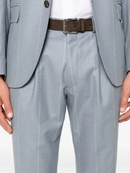 Costum Eleventy cu dungi de costum albastru