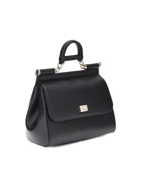 Torebka Dolce And Gabbana skórzana czarna