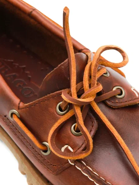 Pantofi Sebago din piele maro