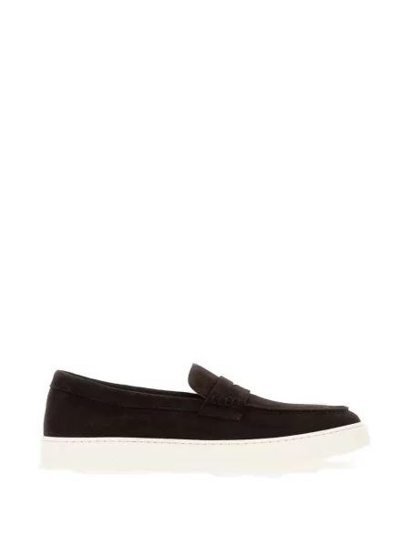 Pantofi loafer Doucal's din piele maro