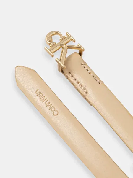 Calvin Klein pas usnjeni bež