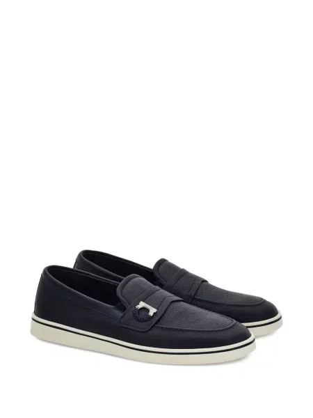 Pantofi loafer Ferragamo cu cataramă albastru