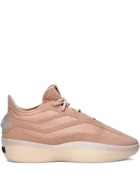 Sneakerși Adidas Adizero cu perle din piele alb