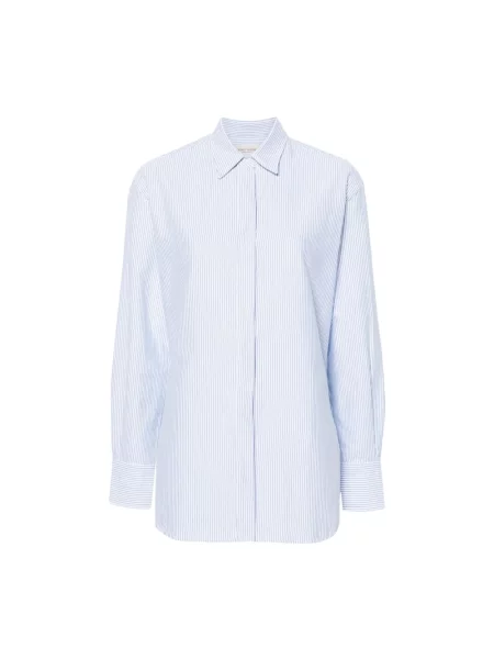 Koszula Golden Goose w paski biała