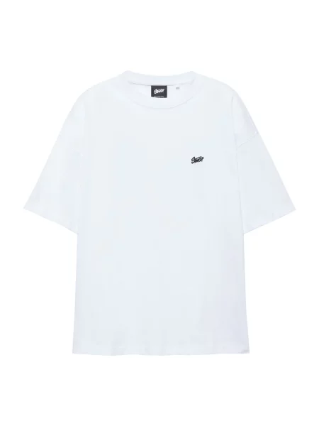 Pull&Bear Tricou STWD negru alb