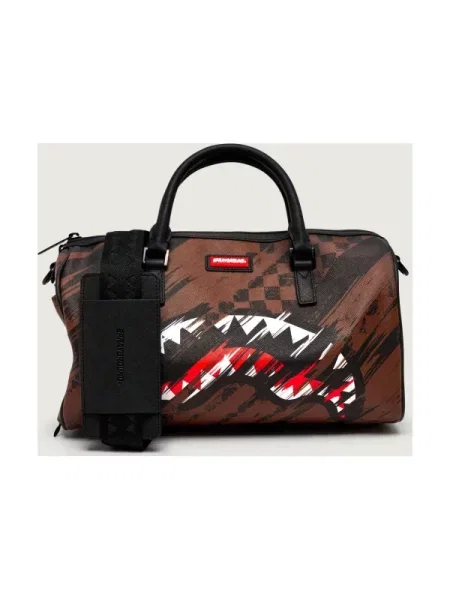 Sprayground Geantă sport GRUNGE MINI maro
