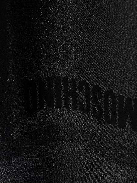 Moschino fular cu lână negru