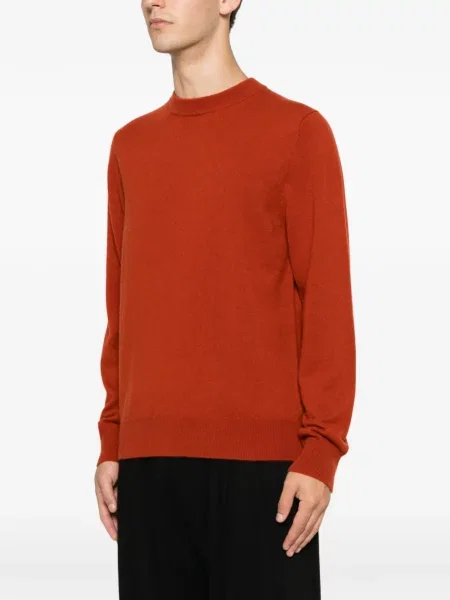 Pulover Sandro din cașmir portocaliu