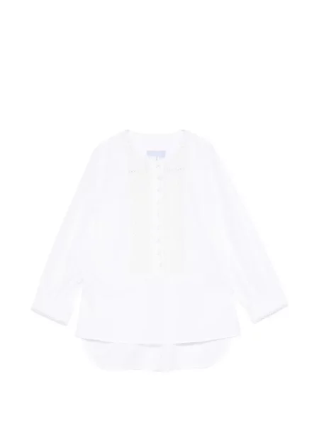 Bluza Seafarer s čipkom bijela