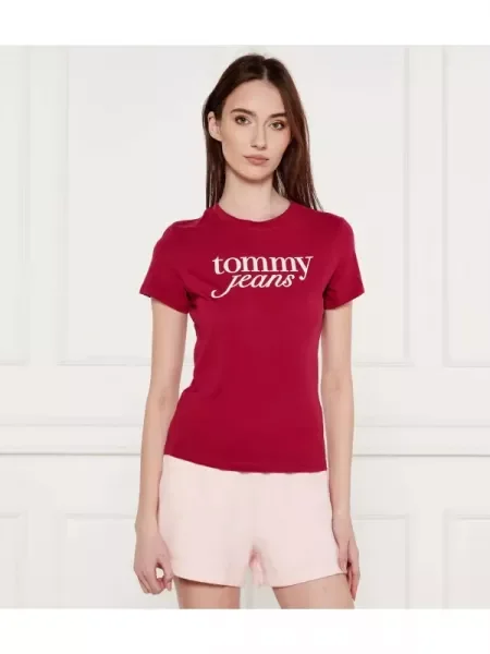 Tommy Jeans Tricou roșu