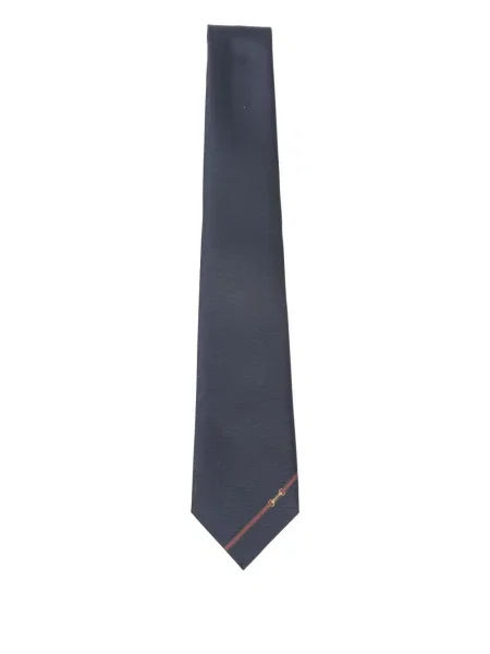 Cravată Gucci cu dungi albastru
