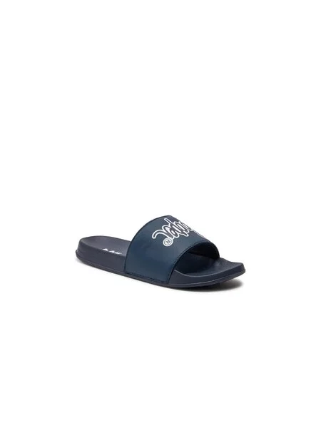 Pánské pantofle Lee Cooper navy/white bílé