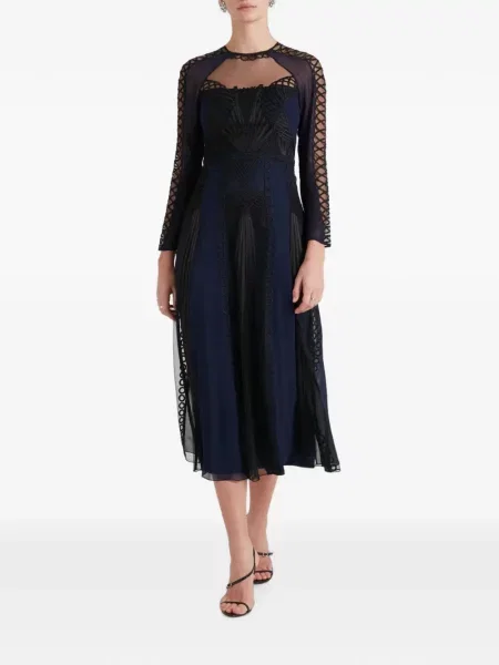 Rochie midi Temperley London albastru