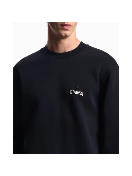 Bluza Emporio Armani niebieska