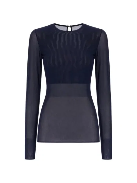 Lung tricou Co.go albastru