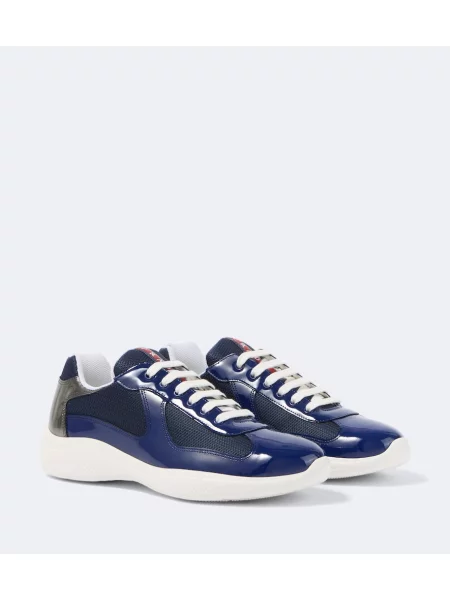 Sneakerși Prada albastru