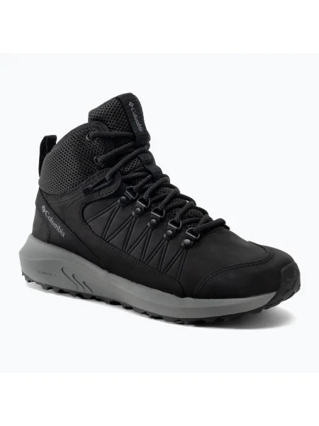 Cizme de trekking pentru femei Columbia Trailstorm Crest Mid WP negru/ti gri oțel negru