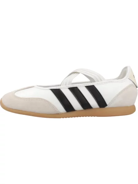 Sneakersy z naturalnej skóry z elastycznymi paskami model BARREDA MARY JANE' Adidas Sportswear białe