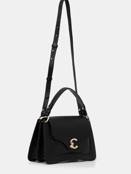 Rucsac Coccinelle din piele negru