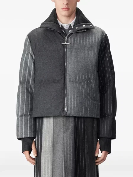 Geacă Thom Browne gri