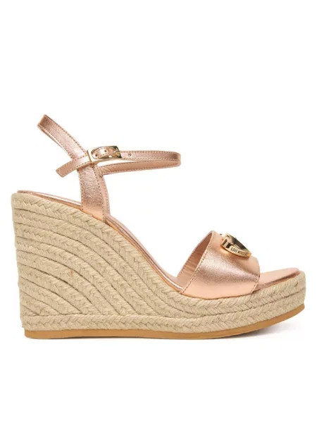 Espadryle LOVE MOSCHINO różowe
