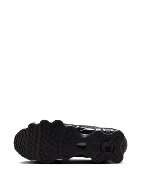 Sneakerși Nike Air Max cu șireturi din dantelă cu autograf negru
