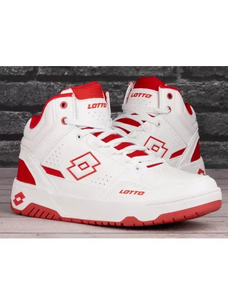 Buty sportowe do koszykówki LOTTO PIVOOT MID białe