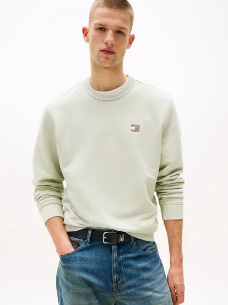 Geacă de blugi Tommy Hilfiger alb