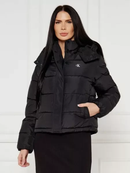 Calvin Klein Jeans Kabát fekete