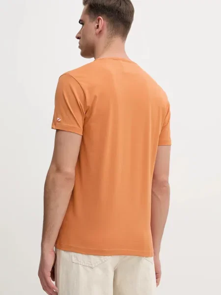 Футболка Pepe Jeans ORIGINAL BASIC 3N з принтом помаранчевий